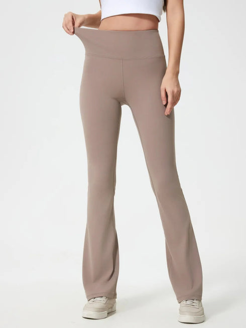'Elle' High Waist Active Pants - Celes Fashion